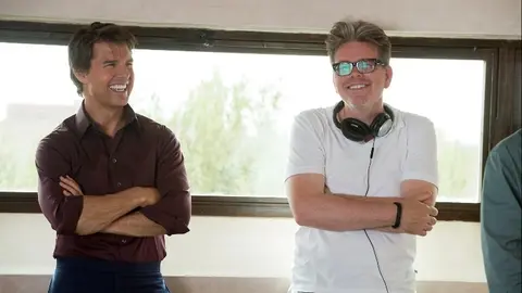 Tom Cruise y Christopher McQuarrie. / IMDb