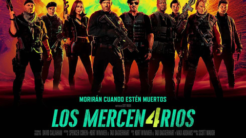 Los mercenarios 4, teaser. / RR SS