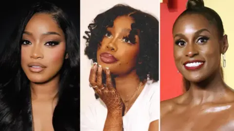 Keke Palmer SZA e Issa Rae. / Deadline