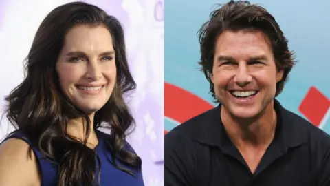 Brooke Shields y Tom Cruise. / RRSS