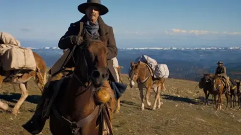 Kevin Costner en Horizon, an American Saga. / Productora.