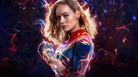 Capitana Marvel en The Marvels. / RRSS