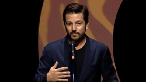Diego Luna en el Festival de Cine de Guadalajara. / RRSS