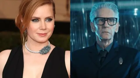Amy Adams y David Cronenberg. / Im&aacute;genes de IMDb