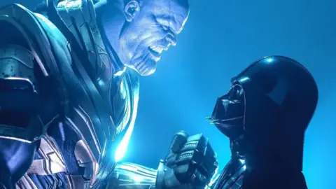 Darth Vader vs. Thanos. / RRSS