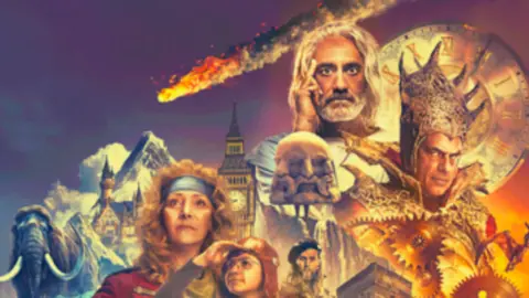 Los h&eacute;roes del tiempo, banner. / Apple TV
