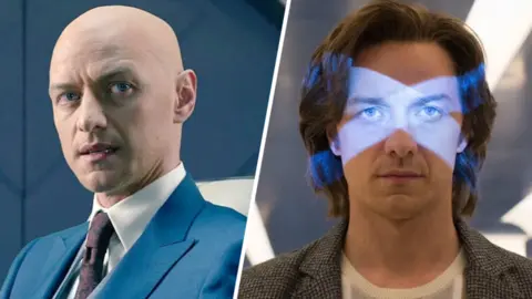 James McAvoy como Charles Xavier. / RRSS