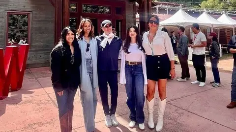 Cast de Emilia Pérez en Telluride. / RR SS