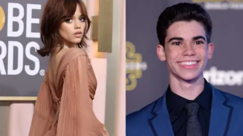 Jenna Ortega y Cameron Boyce. / RRSS