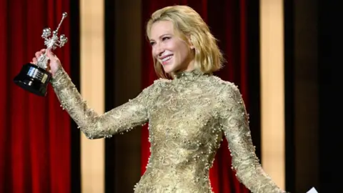 Cate Blanchett en San Sebastian. / RRSS
