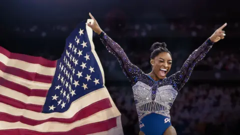 Simone Biles vuelve a volar. / Netflix