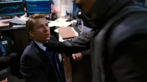Glen Powell en Batman. / RRSS