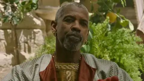 Denzel Washington en Gladiador II. / RRSS