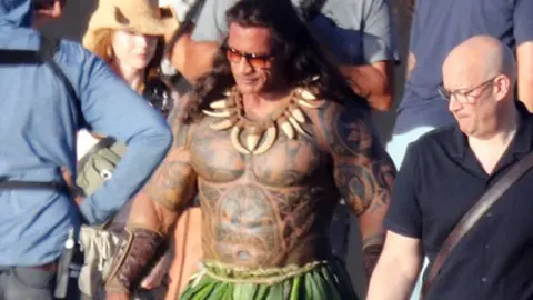 Dwayne Johnson como Maui. / RRSS