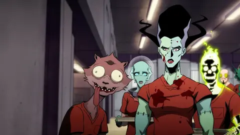 Fotograma del &uacute;ltimo capitulo de Creature Command. / RR SS