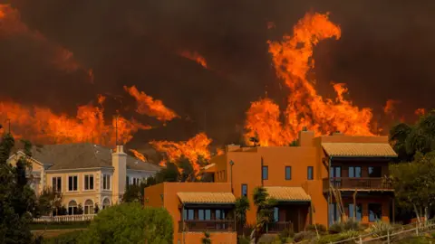 Incendio de L.A., Palisades. / RRSS
