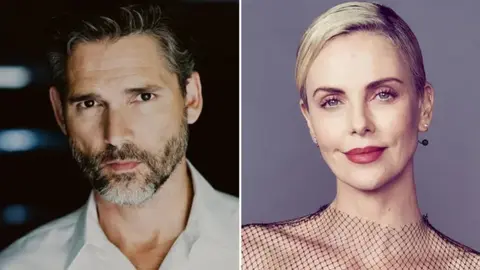 Eric Bana y Charlize Theron
