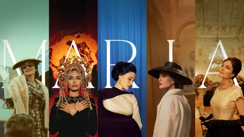 Angelina Jolie interpretando a Mar&iacute;a Callas. /@MariaFilm_