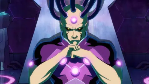 Brainiac en Harley Quinn. / Max