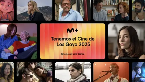 Pel&iacute;cula nominadas a los Goya 2025. / Movistar Plus+