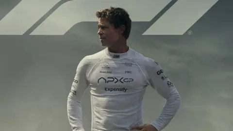 Brad Pitt en F1. / Apple TV
