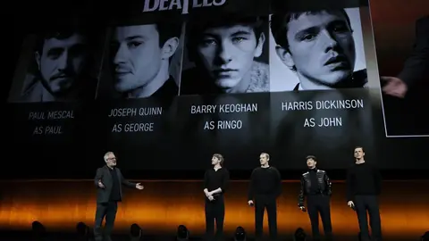 Presentaci&oacute;n del biopic The Beatles. / RR SS.