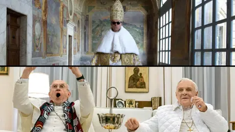 El joven papa y Los dos papas. / Productoras.