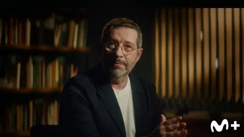 Carles Porta en Cr&iacute;menes. / Movistar Plus+