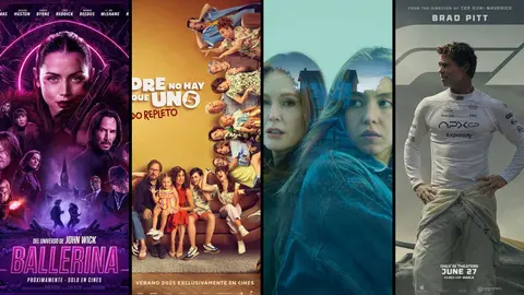 Ballerina, Padre no hay m&aacute;s que uno 5: Nido repleto, Echo Valley y F1. / Productoras.