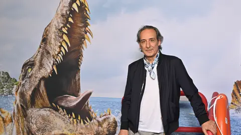 El compositor Alexandre Desplat en Jurassic World