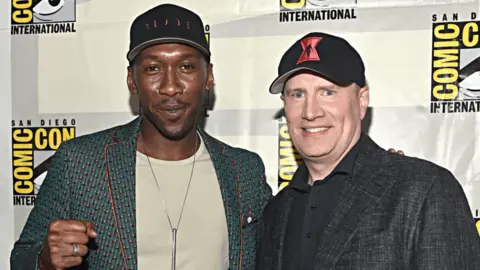 Mahershala Ali y Kevin Feige. / RRSS