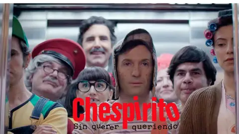 P&oacute;ster de Chespirito: Sin querer queriendo. / RR SS