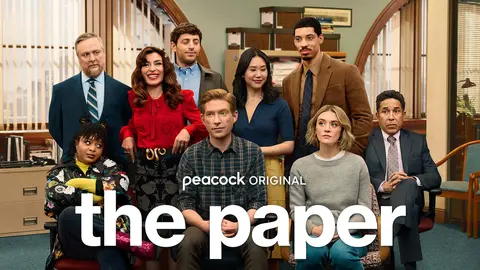 P&oacute;ster de The paper. / RR SS