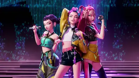Las guerreras K-pop. / Netflix.