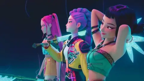 Las guerreras K-pop. / Netflix.