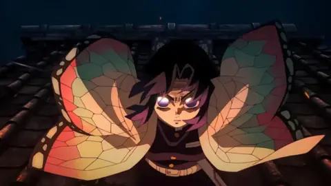 Guardianes de la Noche: Kimetsu no Yaiba La Fortaleza Infinita. / RRSS
