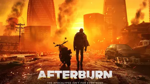P&oacute;ster de Afterburn. / RR SS