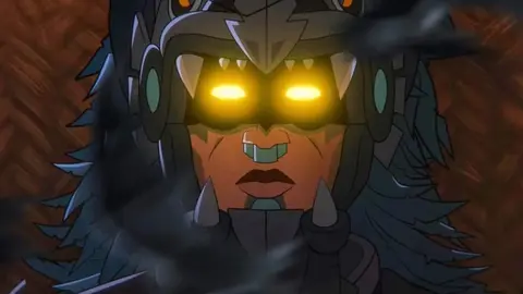 P&oacute;ster de Batman azteca. / RR SS