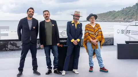 La presentaci&oacute;n de Hasta que me quede sin voz en San Sebasti&aacute;n. / Movistar Plus+