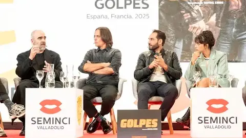 Luis Tosar, Rafael Cobos, Jesús Carroza y Teresa Garzón. / &copy;Seminci:Photogenic