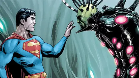 Superman y Brainiac. / RRSS