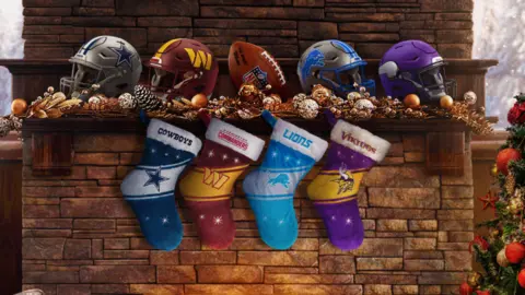 Juego de Navidad NFL. / Netflix