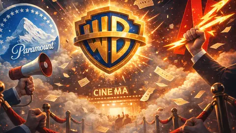 Batalla de titanes cinematogr&aacute;ficos: Paramount, Warner y Netflix. / Mundiario.
