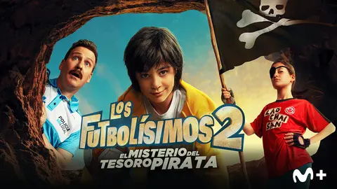 P&oacute;ster de Los Futbol&iacute;simos 2 El misterio del tesoro pirata. / Movistar Plus+