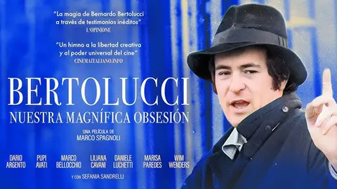 P&oacute;ster de Bertolucci: nuestra magn&iacute;fica obsesi&oacute;n. / RR SS