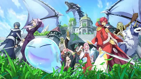 P&oacute;ster de That Time I Got Reincarnated as a Slime La Pel&iacute;cula. / RR SS