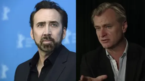 Nicolas Cage y Christopher Nolan. / RRSS
