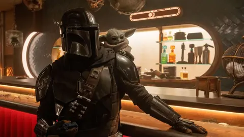 The Mandalorian and Grogu. / Disney+.