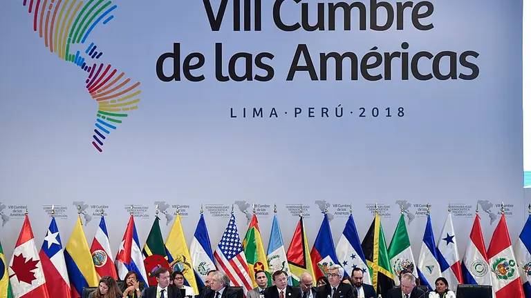 VII Cumbre de las Am&eacute;ricas en Lima, Per&uacute;. / RR.SS.