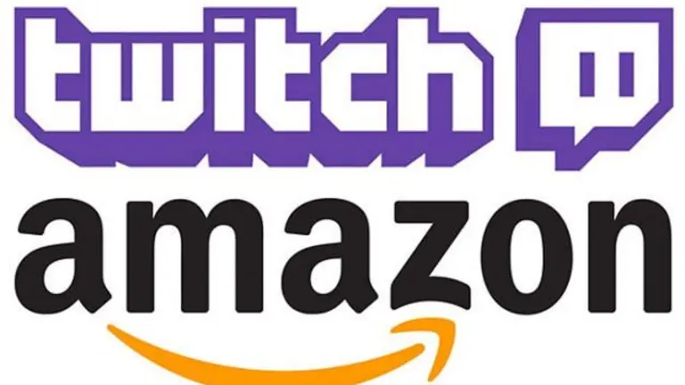 Logo de Twitch y logo de Amazon. / Flickr